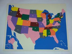 Puzzle Map of the United States