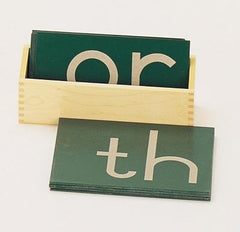 Box for Double Sandpaper Letters