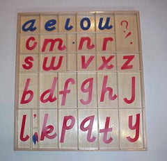 Vinyl Moveable Alphabet, D'Nelian, 10 sets